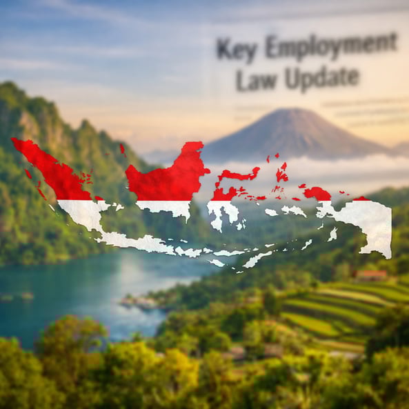 Scenic geographical picture of Indonesia 8k Ultra HD High resolution Indonesian Flag blended into the shape of the country with reduced opacity blurre-Mar-18-2026-08-43-14-0932-AM