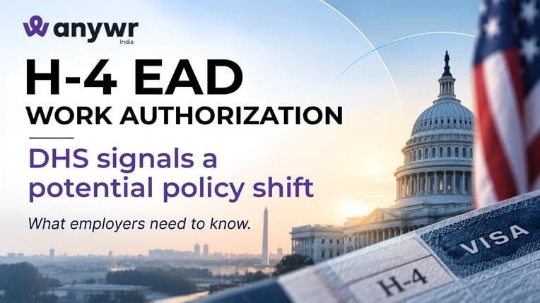 DHS signals a potential policy shift